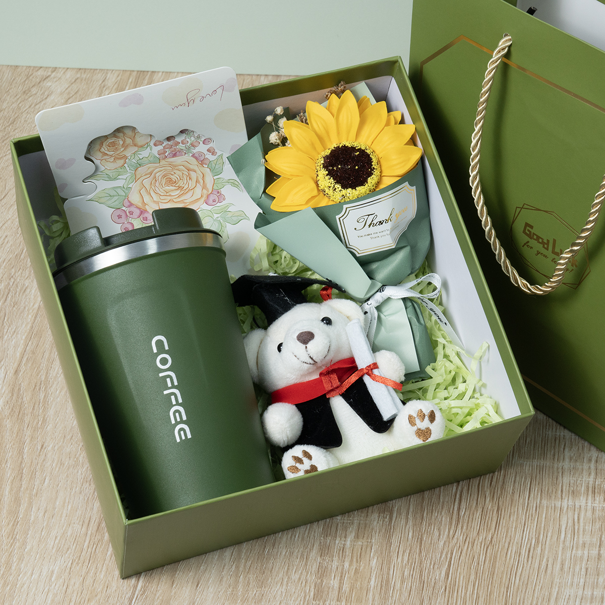 Good luck birthday graduation gift set-many cute options - 2