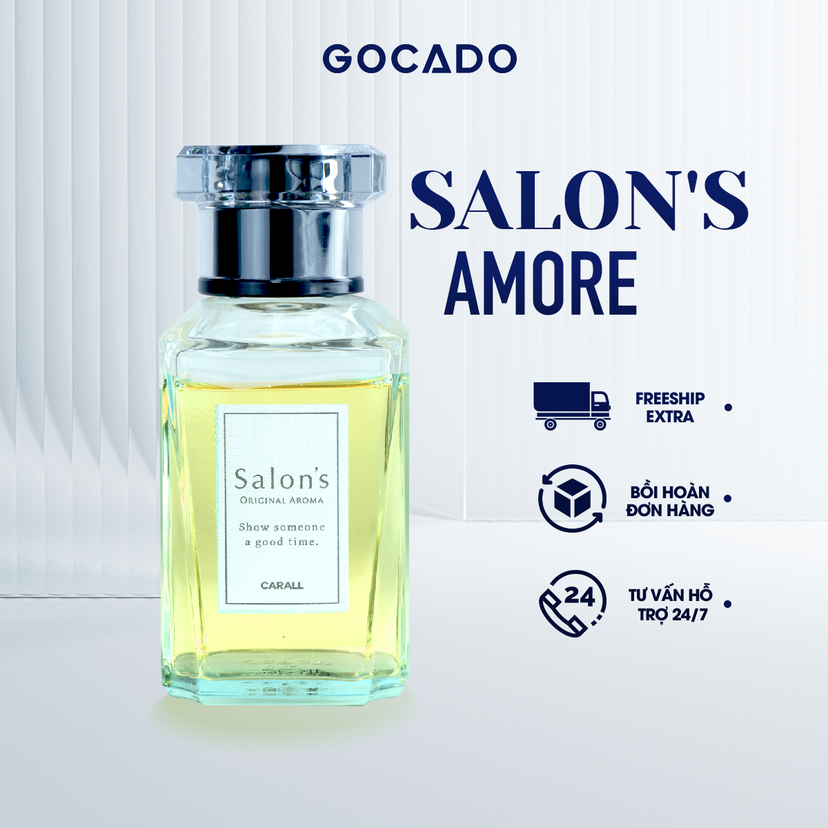 Nước hoa ô tô cao cấp gocado - salon's amore