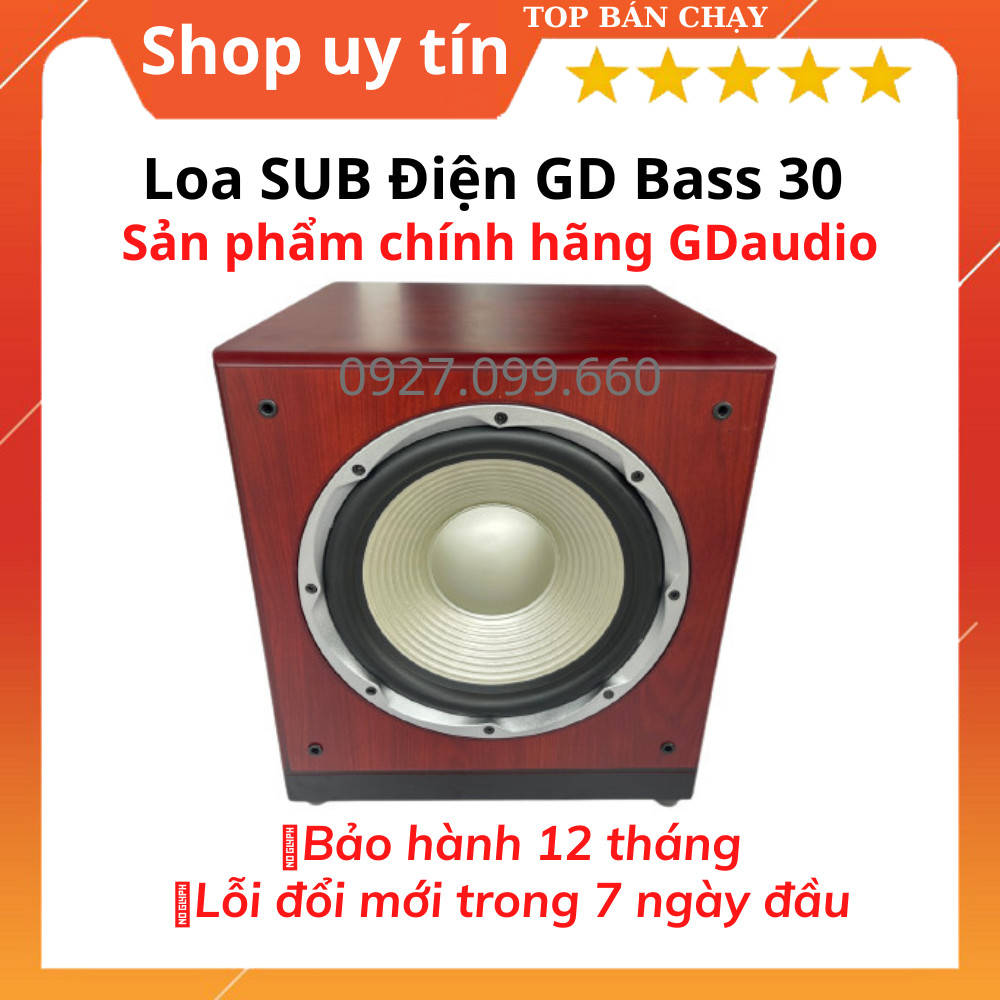 FREE SHIP- LH Shop)Loa siêu trầm Sub điện GD bass 30, tấc