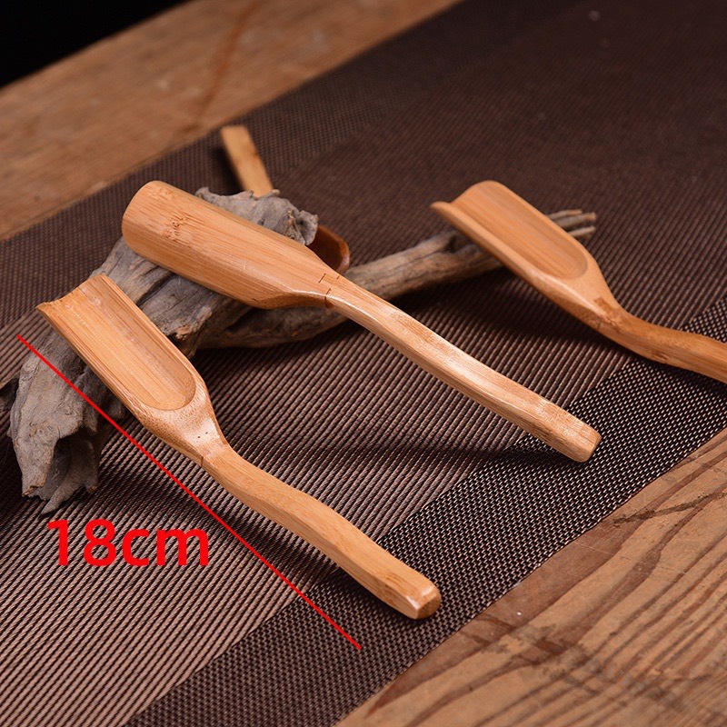 Muỗng xúc trà tre phong cách Trung Hoa tiện dụng