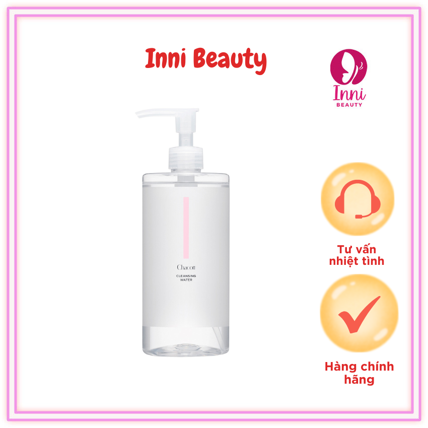 NEW  Nước tẩy trang Chacott For Professionals Cleansing Water Inni Beauty
