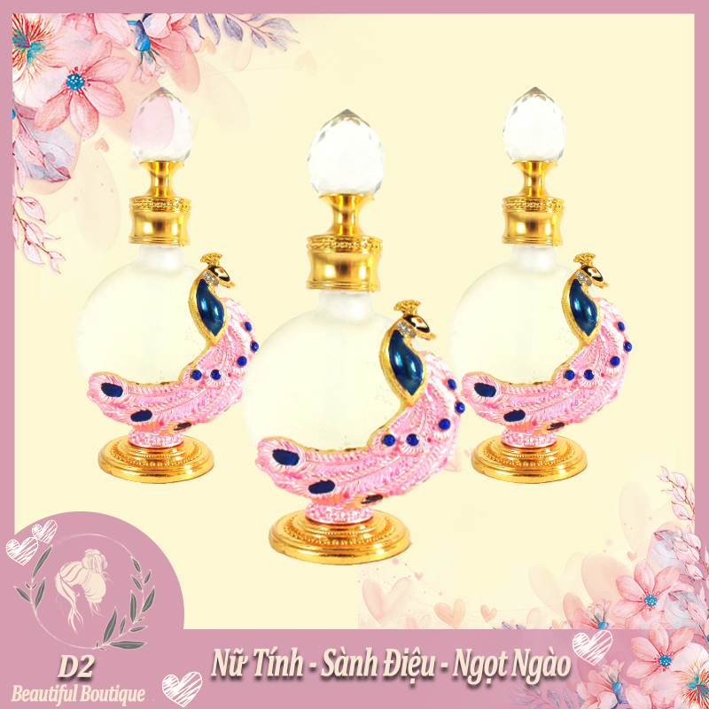 Tinh dầu nước hoa dubai con công 15ml - 35ml