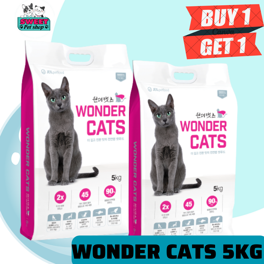 Wonder cats - thức ăn hạt khô cho mèo mọi lứa tuổi