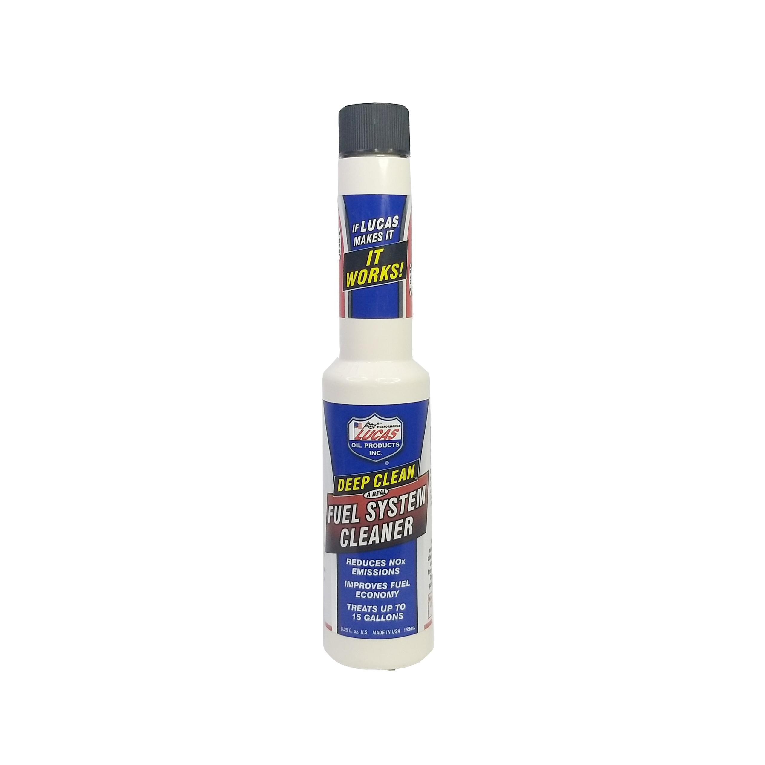 Phụ gia súc béc xăng lucas deep clean fuel system cleanr 155ml