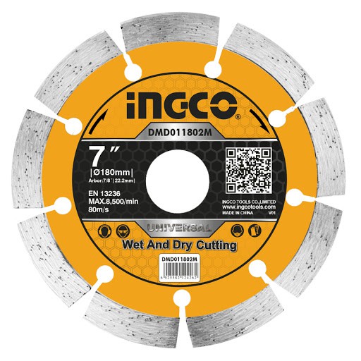 Đĩa cắt gạch khô ingco dmd011802m