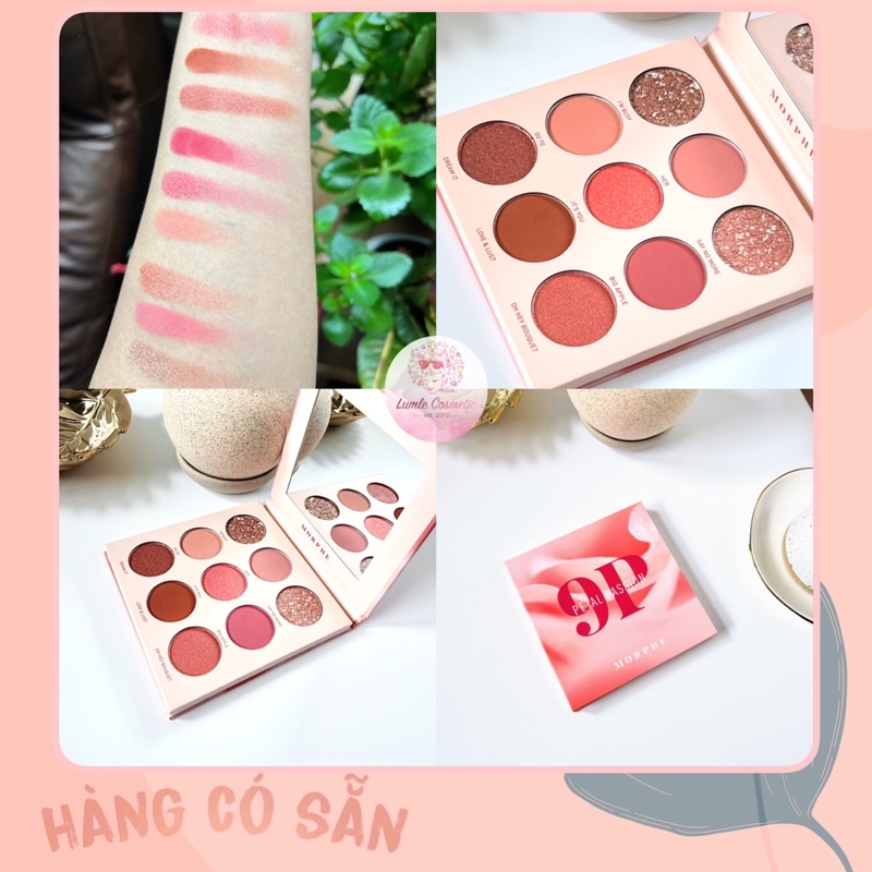 Bảng mắt morphe 9p petal passion