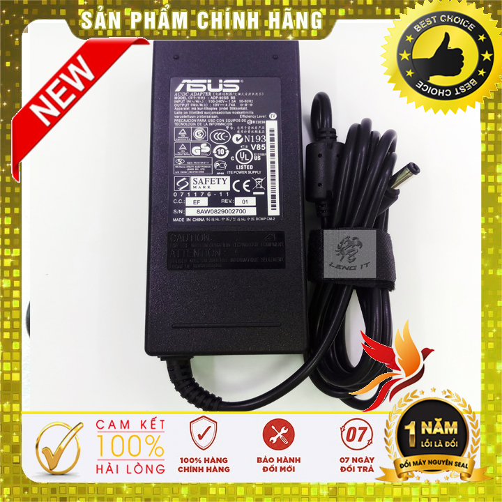 Sạc laptop asus 19v 4.74a/ 3.42a chính hãng - sạc asus k43 k42 k45 k55 k46 x453m x450 x450C x450ca x450cc x301 x301a x301u a46 a42 x551 x551c x451 x451c x52 x52F x52j x52jc k52d k52n k501l k501 x550c vivobook x550ca x43s x44h k43sd x43j x407u
