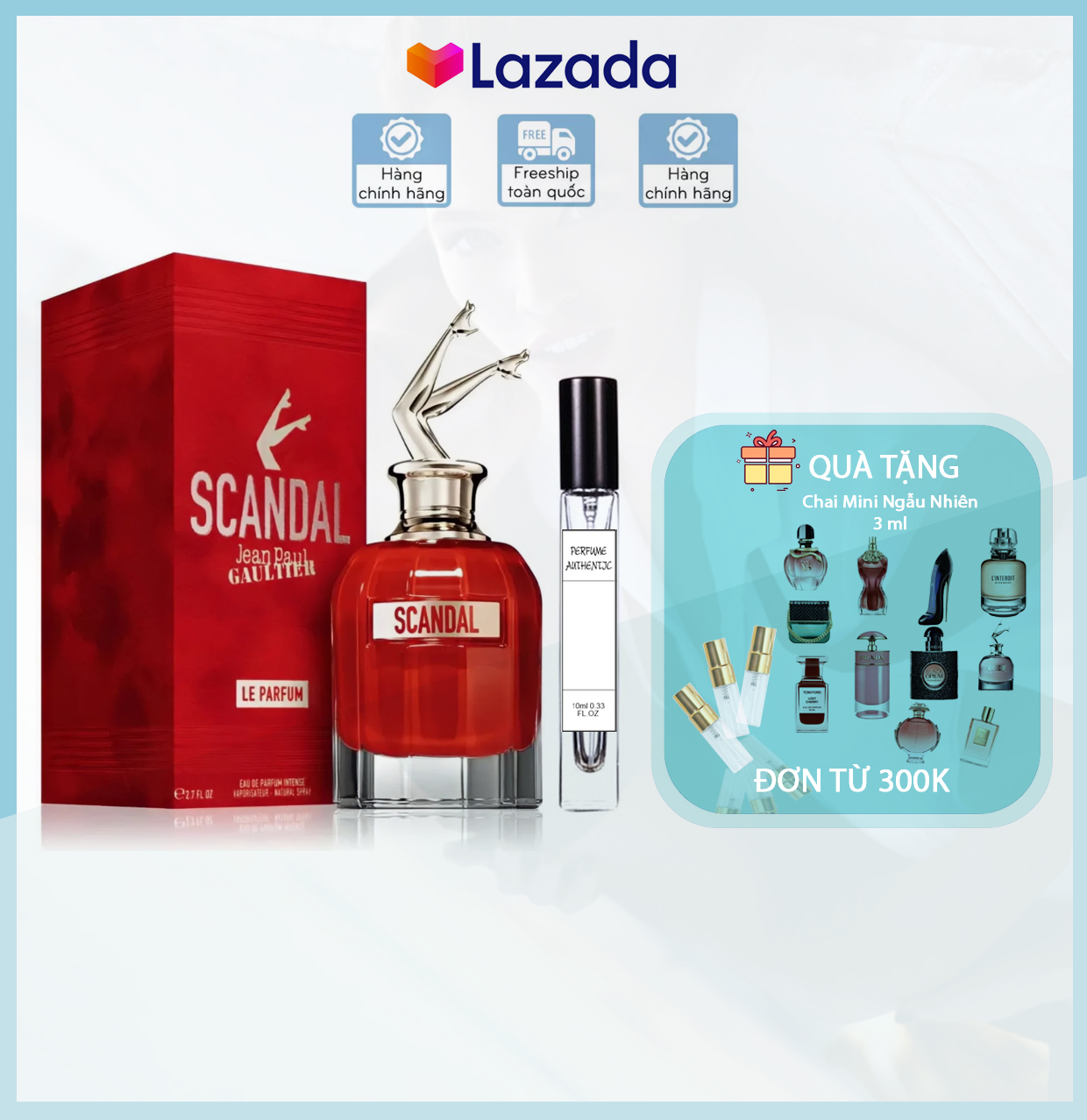 Nước hoa nữ Jean Paul Gaultier Scandal Le Parfum