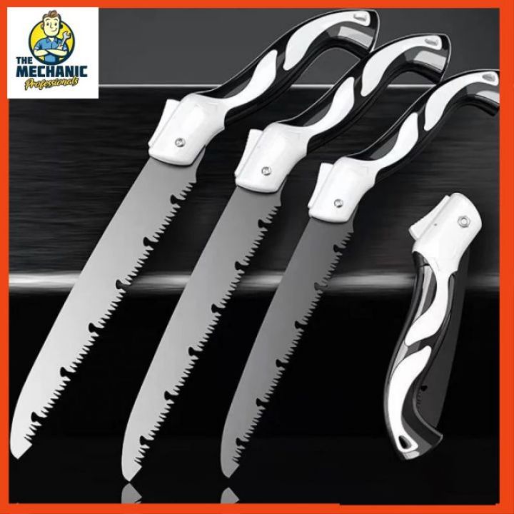 Cưa cầm tay gấp gọn,Cưa gỗ, tỉa cành,cưa nhật bản,Cưa Xếp Lưỡi Thép Hợp Kim SK5, cưa gỗ cầm tay