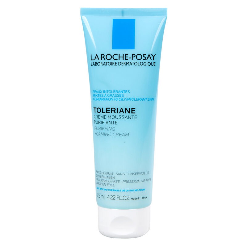 [HCM]Sữa Rửa Mặt Cho Da Hỗn Hợp Và Da Dầu Rất Nhạy Cảm La Roche Posay Toleriane Foaming Cream