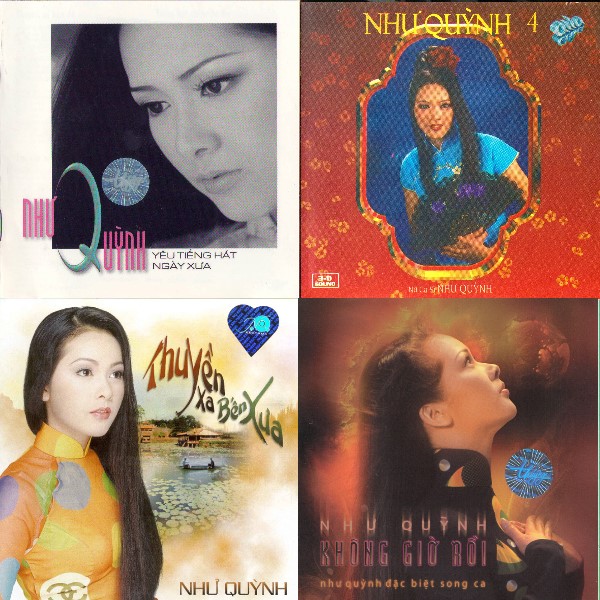 Bộ 4 đĩa cd như quỳnh /combo số 2
