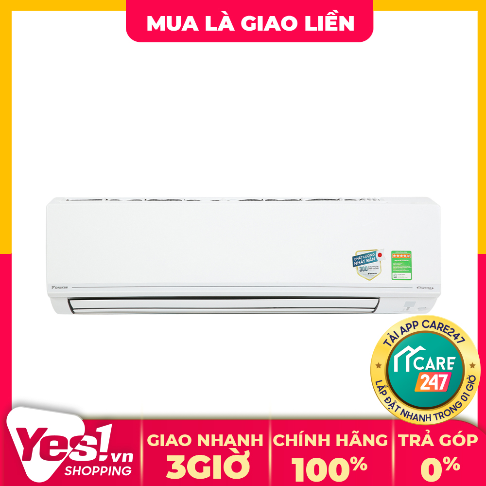 Máy lạnh 2 chiều daikin inverter 2 hp fthf50vvmv - bảo hành chính hãng - voucher 10% lên đến 800k