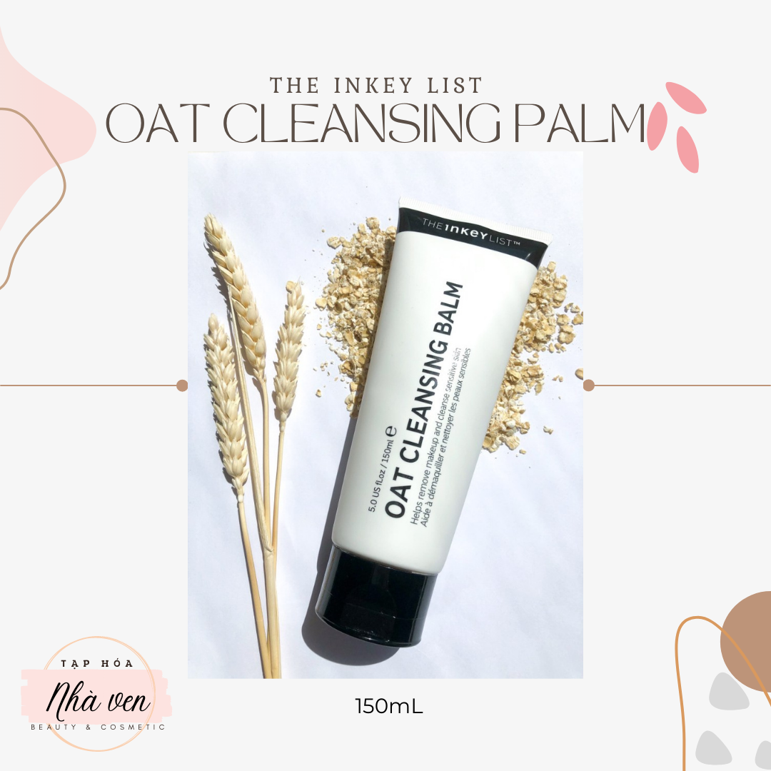 Sữa rửa mặt yến mạch inkey list oat cleansing balm 150ml