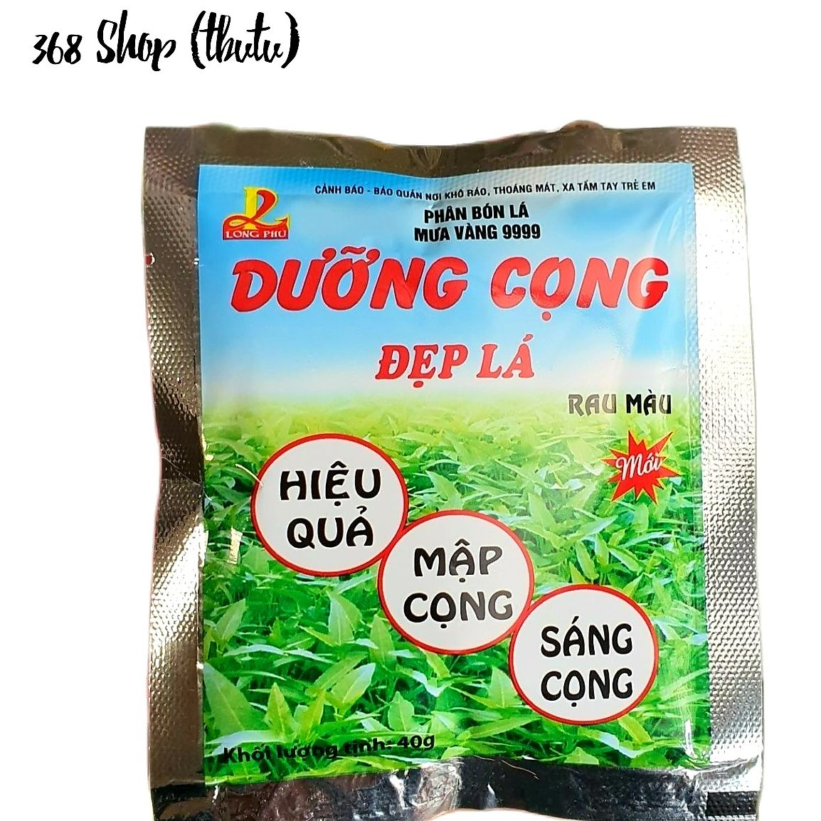 (Combo 5 gói)💎 Dưỡng Cọng, Đẹp Lá (40gr) Mượt lá, đều cọng, mập cọng, giảm vàng lá, giảm leo, bò ngọn..🌱 Phân bón lá MÙA VÀNG 9999