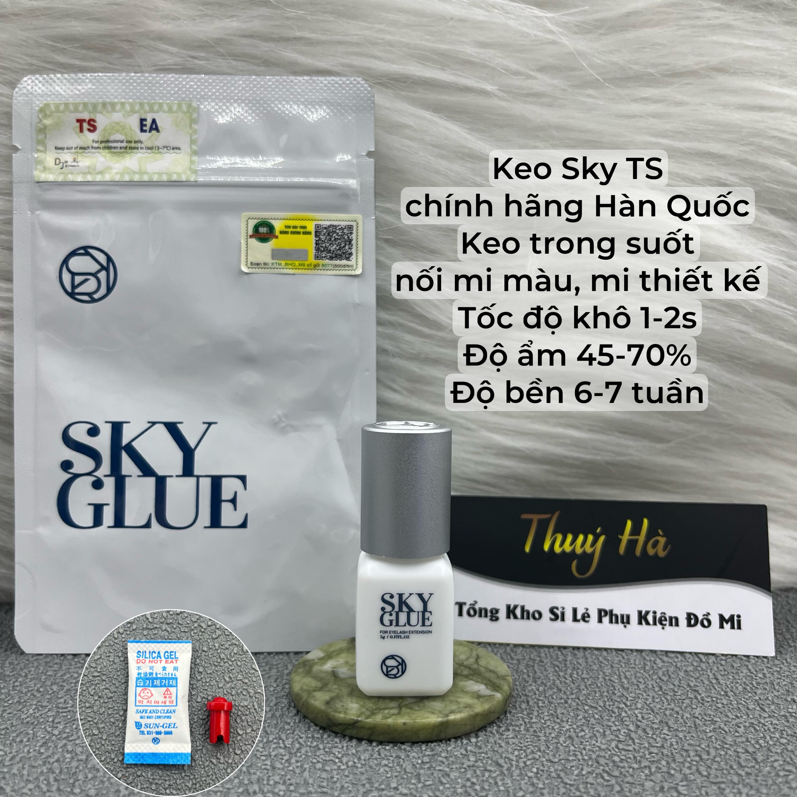 Keo nối mi sky TS - keo trong không màu