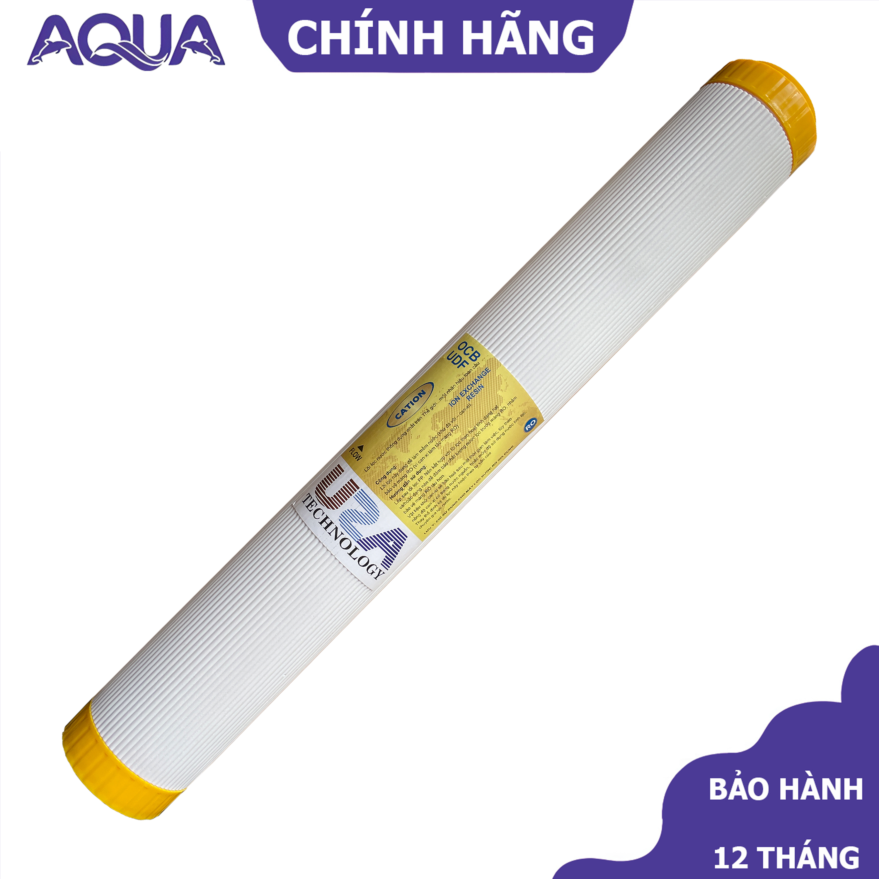 Lõi lọc cation - lõi khử đá vôi - làm mềm nước 20inch