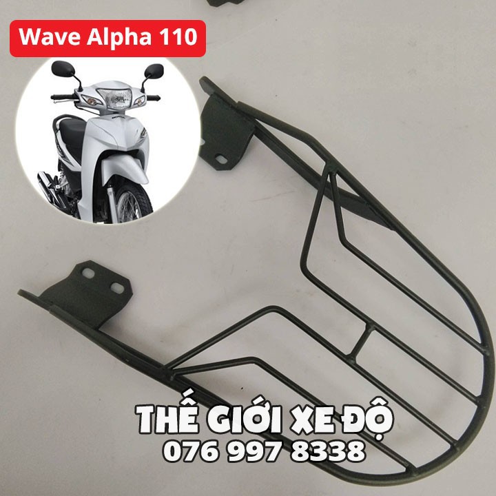 Baga Givi wave alpha 110 đời 2017 - 2018 - 2019 - 2020 - 2021 - 2022 - 2023 - Cảng sau Givi cho xe Wave Alpha