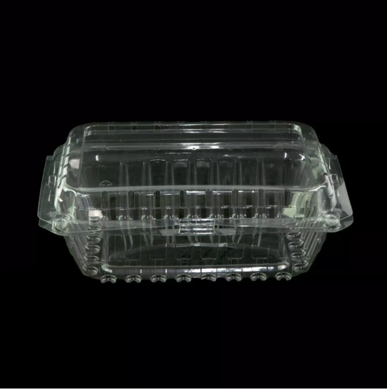 [HCM]50 Hộp nhựa trong suốt đựng hoa quả để tủ lạnh - Hộp nhựa đựng trái cây dùng 1 lần