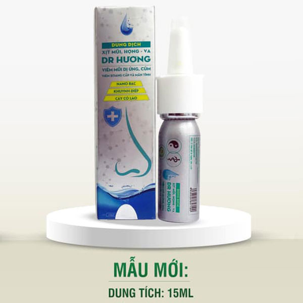 Dung dịch xịt mũi Dr Hương thanh mộc hương giảm xoang mũi 15ml