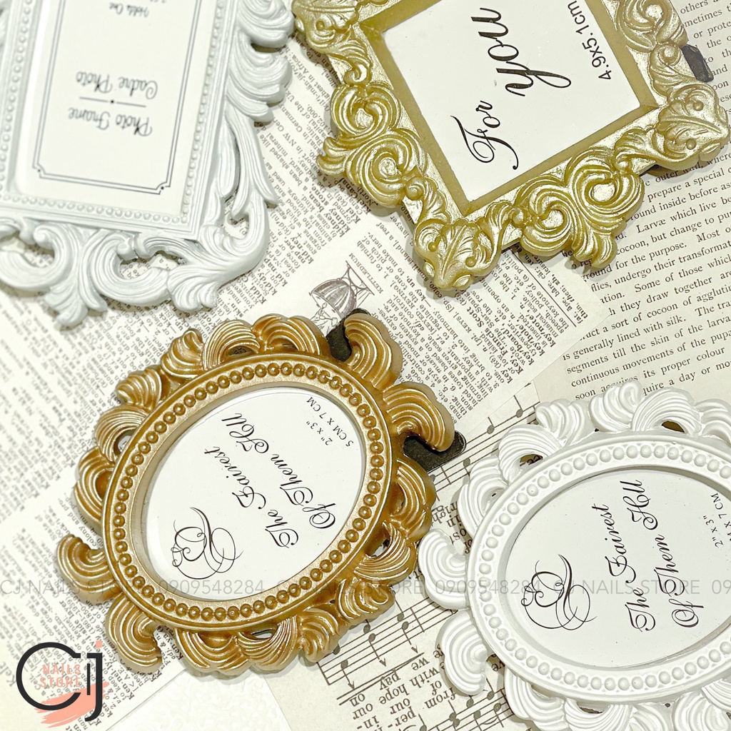 Khung ảnh decor chụp hình móng
