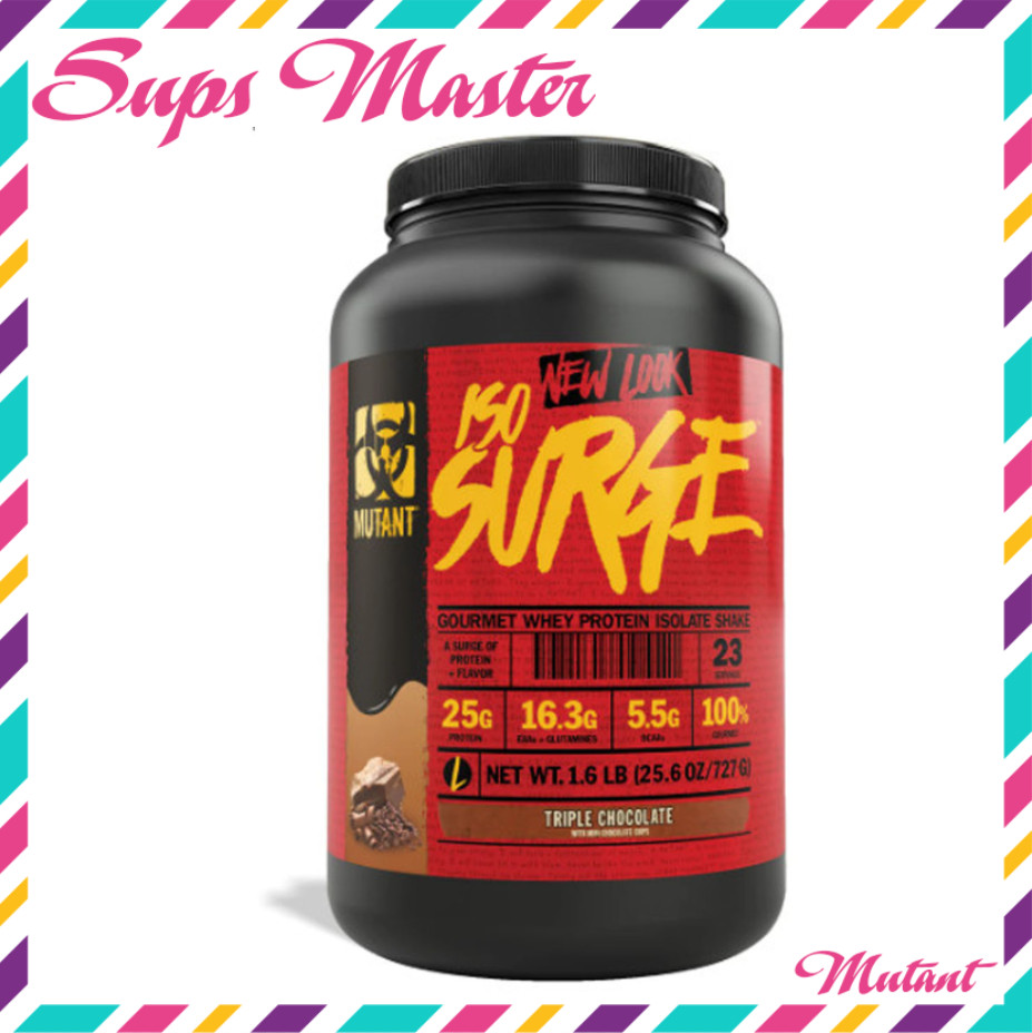 Whey iso surge mutant 1.6lbs 0.9kg - whey isolate sữa tăng cơ tinh khiết giúp bổ sung protein