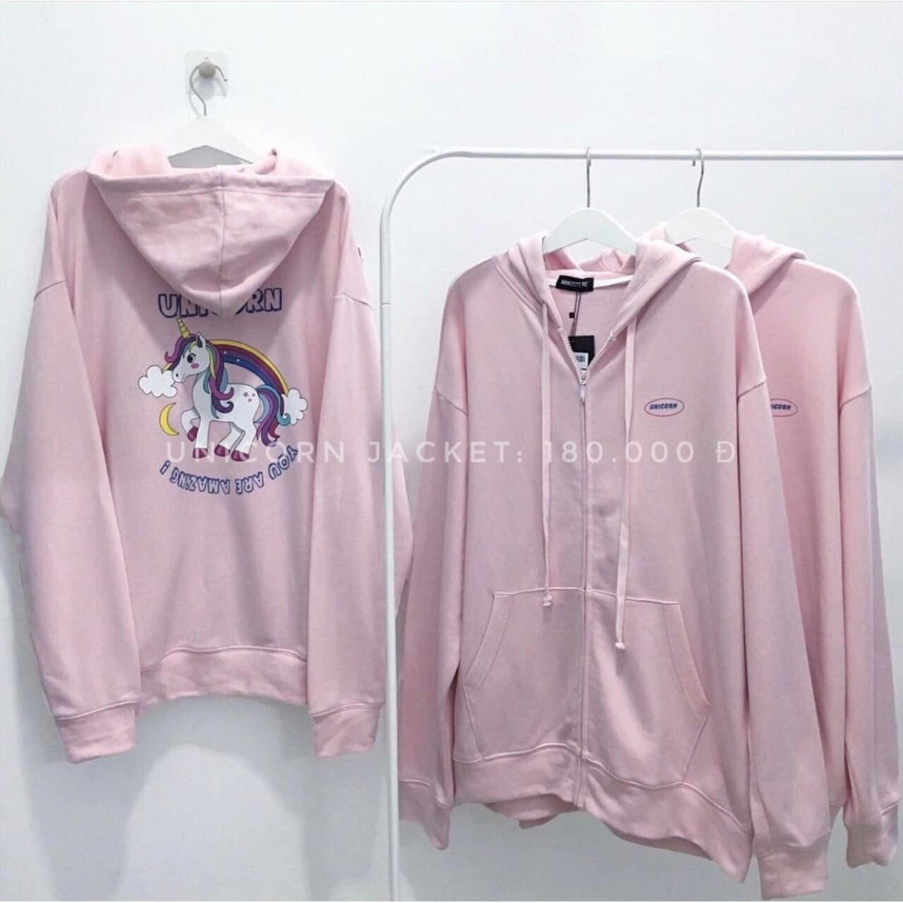 [HCM]Áo khoác nỉ da cá in Kì Lân đáng yêu C016 PKSR