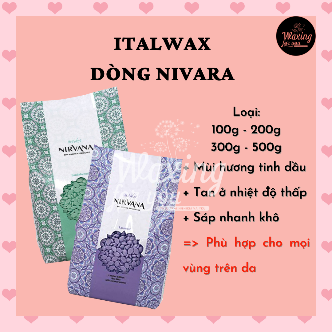 Sáp wax lông Italwax dòng cao cấp có mùi hương