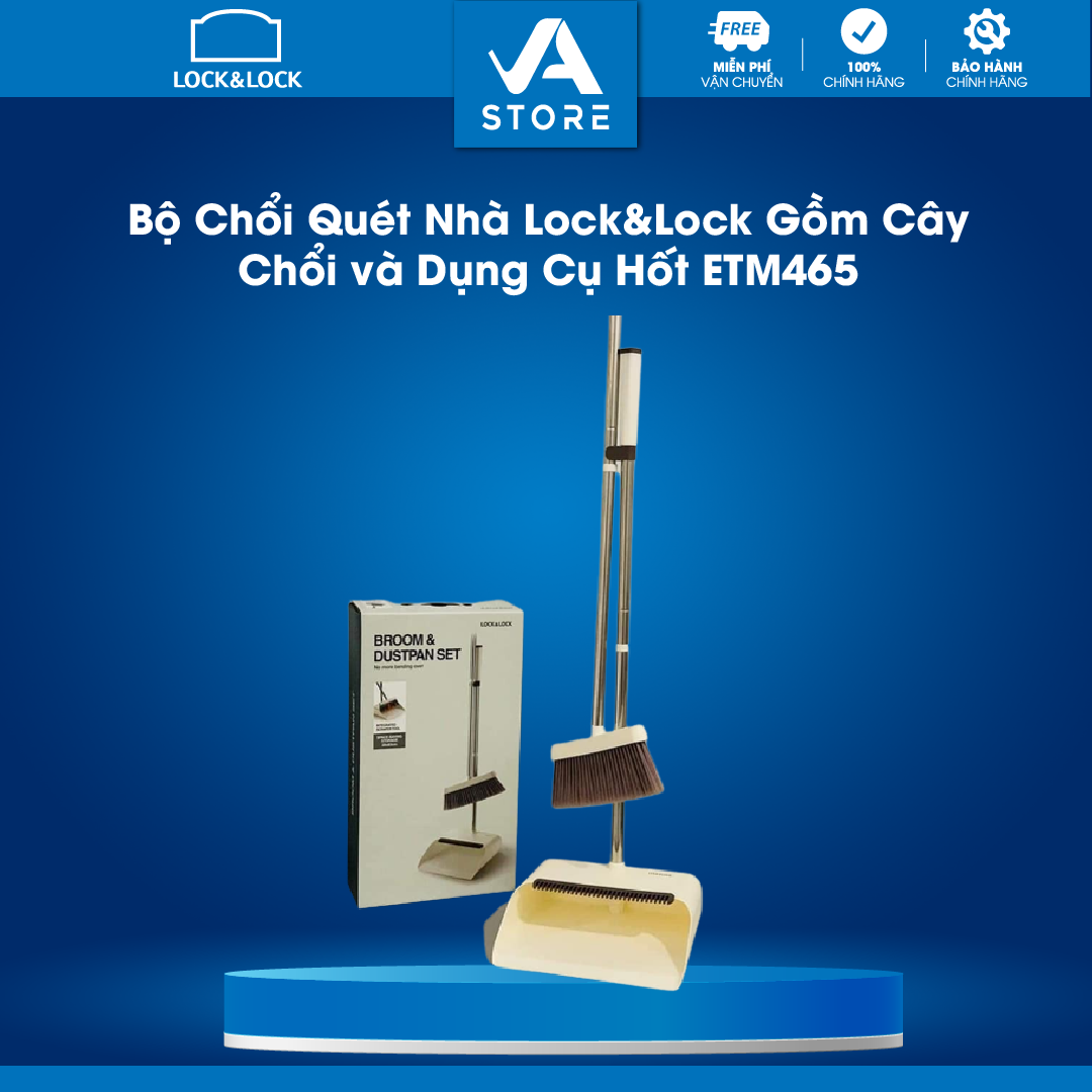 Bộ chổi quét nhà lock&lock etm465