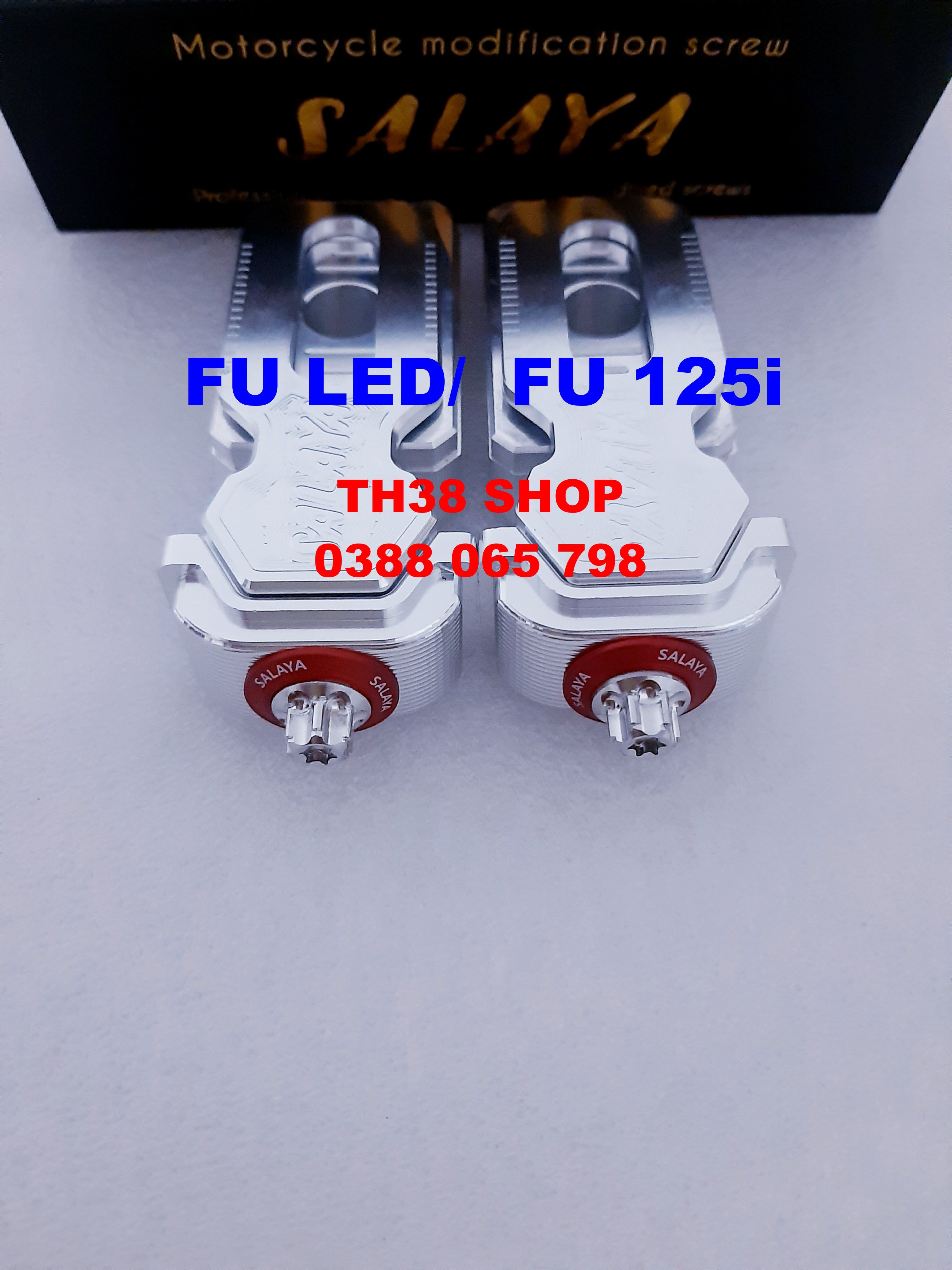 pát tăng sên fu mâp/ fu led, ex nhỏ kèm ốc salaya và lông đền đỏ  [phân loại bên dưới]