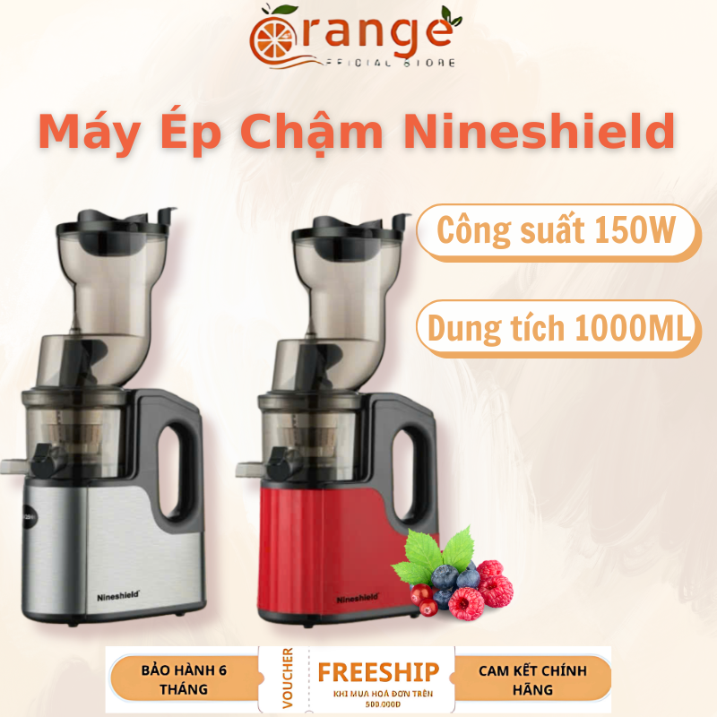 Máy Ép  Cổ Rộng Ép Trái Cây Ép Nguyên Quả Kiệt Bã Ép Cần Tây Rau Má Dễ Dàng, Làm Nước Ép, Máy Ép Trái Cây Bảo Hành Chính Hãng