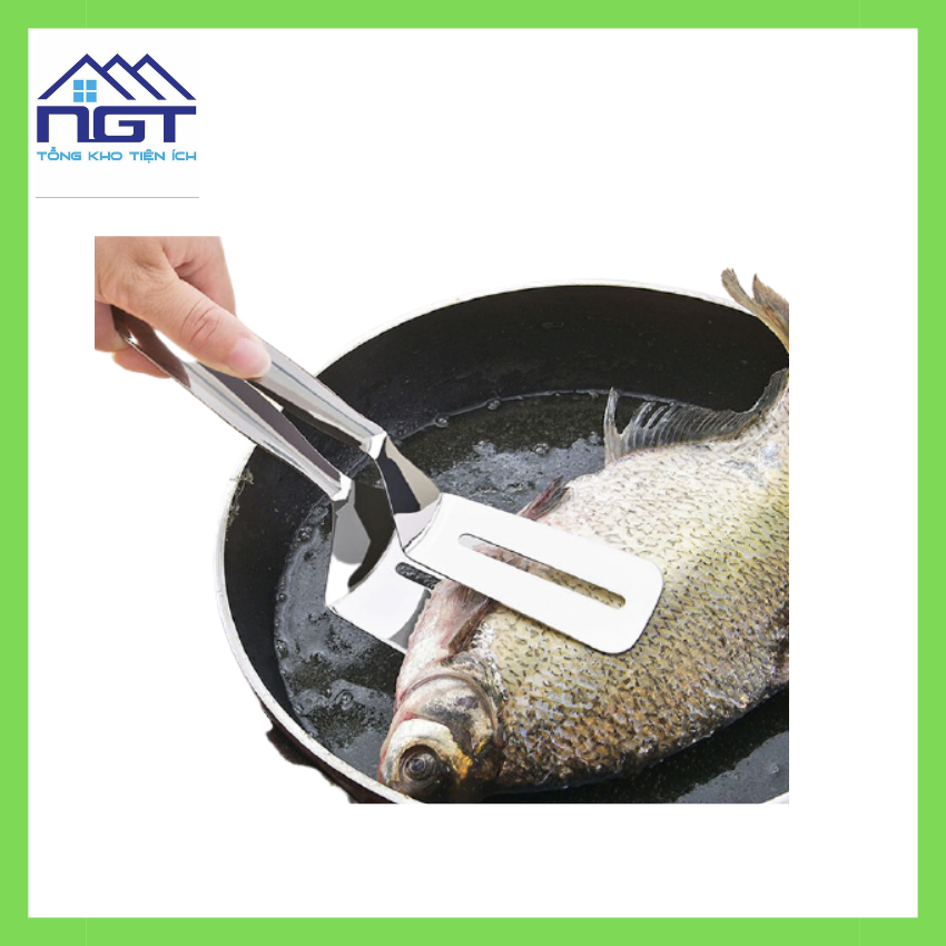 Kẹp thức ăn inox , kẹp xúc lập thức ăn