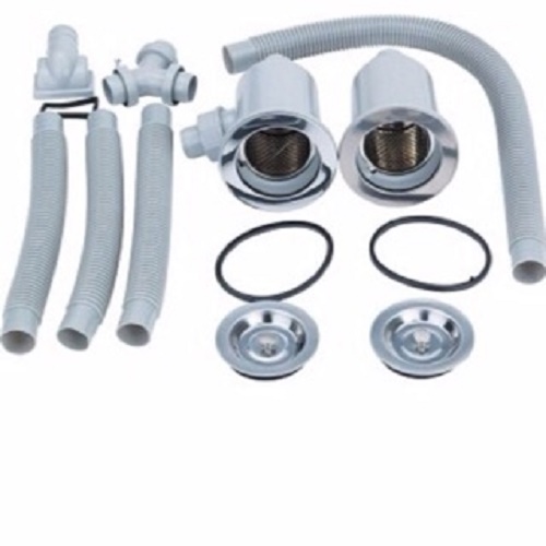 Bộ phụ kiện Xi Phông chậu rửa Inox (xiphong chậu rửa bát)