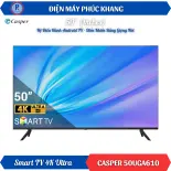 Điện Máy Phúc Khang x Casper | Smart TV Casper A Series 50" 50UGA610 - Điều Khiển Bằng Giọng Nói