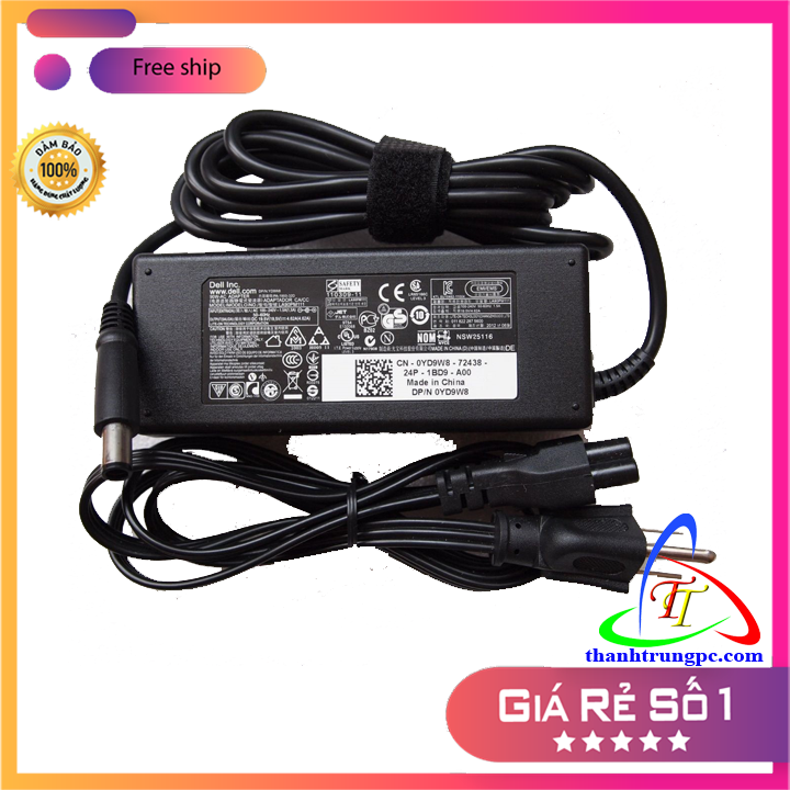 Sạc laptop Dell Latitude E54000 E5410 E6400 E6410+ tặng dây nguồn