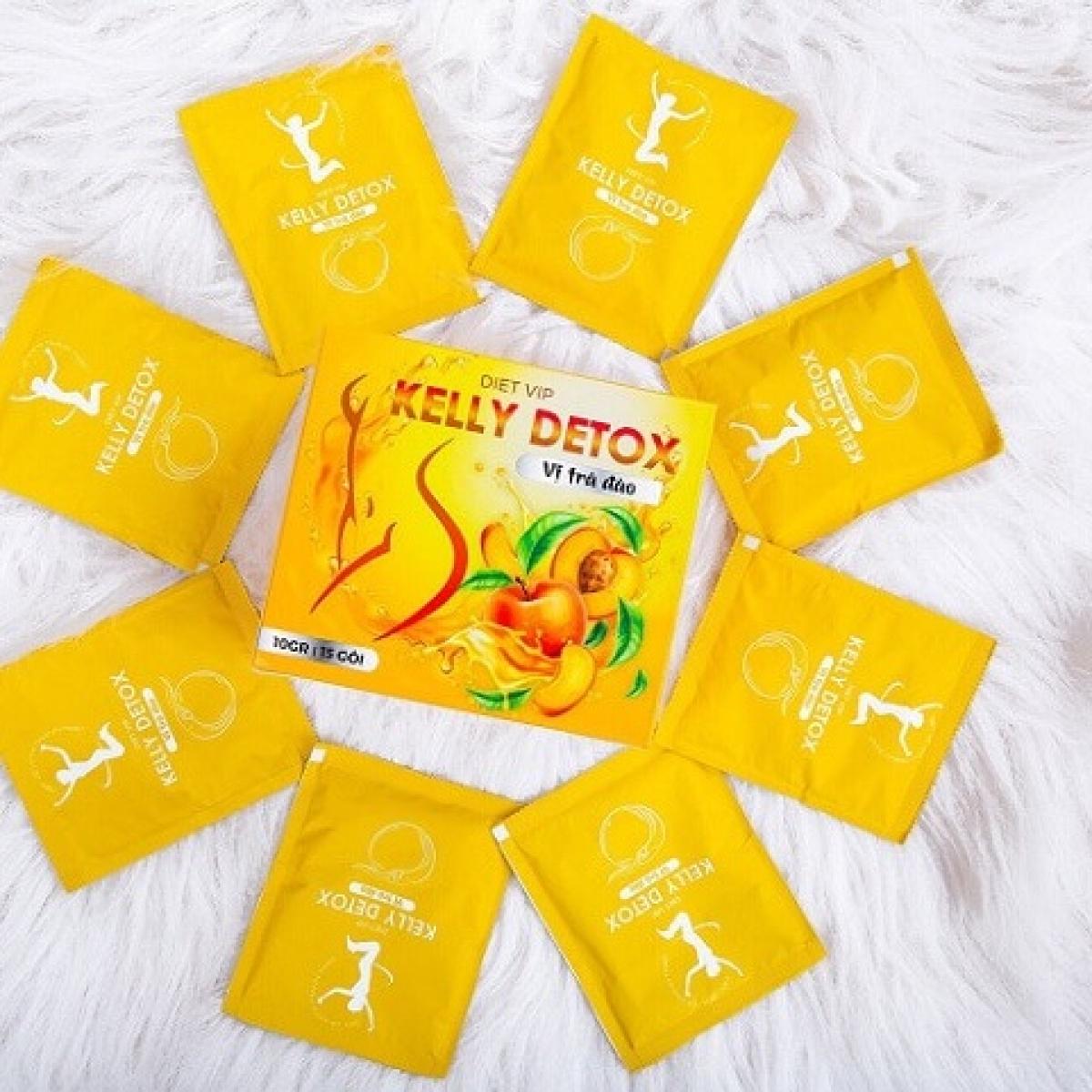 [HCM]TRÀ ĐÀO KELLY DETOX GIẢM 3-5 KÝ SAU 1 LIỆU TRÌNH