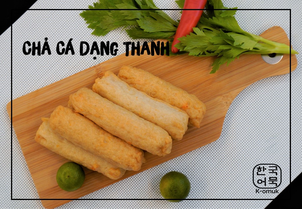 [HCM][CHỈ GIAO TẠI TPHCM] Chả Cá Hàn Quốc K-omuk Dạng Thanh 450G (có ảnh thật)