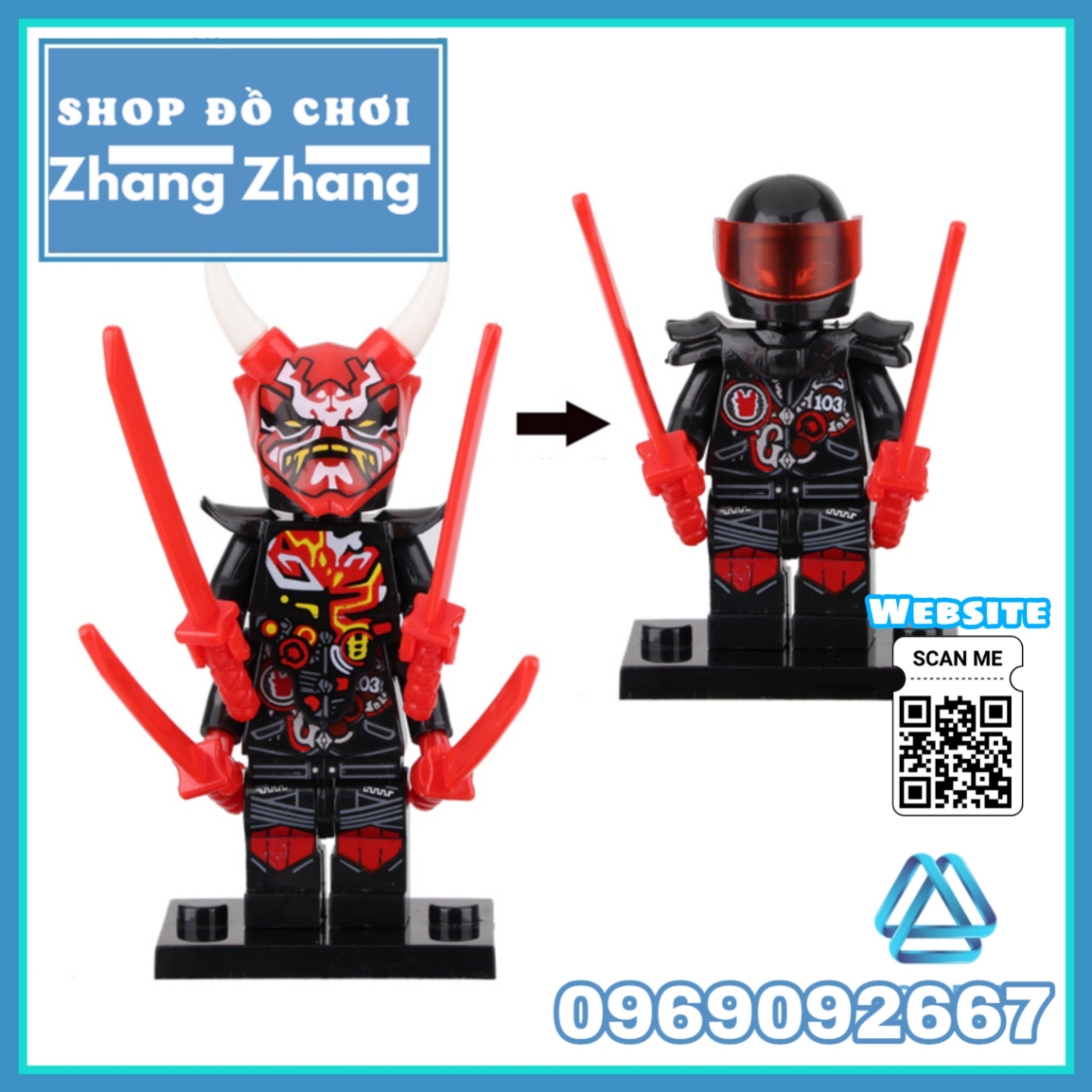 Đồ chơi Xếp hình Ninjago Mr E đầy đủ phụ kiện Minifigures Lele H007