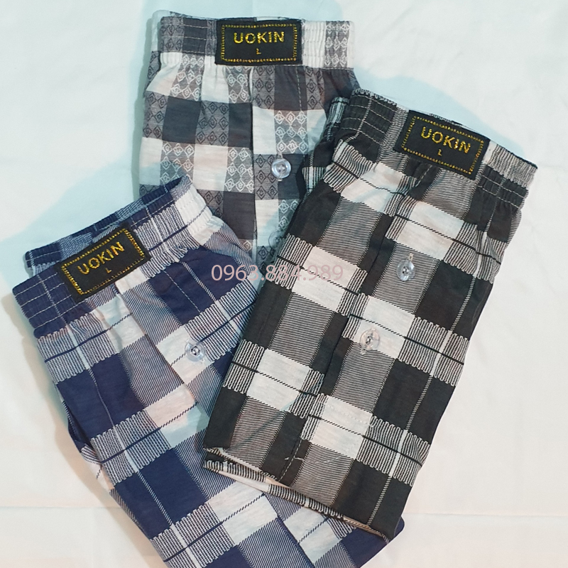 Combo 3 quần ngủ nam, quần lót, mặc nhà NG chất thoáng mát, nhẹ nhàng-