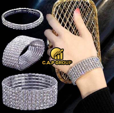 Vòng tay nữ đính đá Hàn Quốc lấp lánh Bling Bling sang chảnh