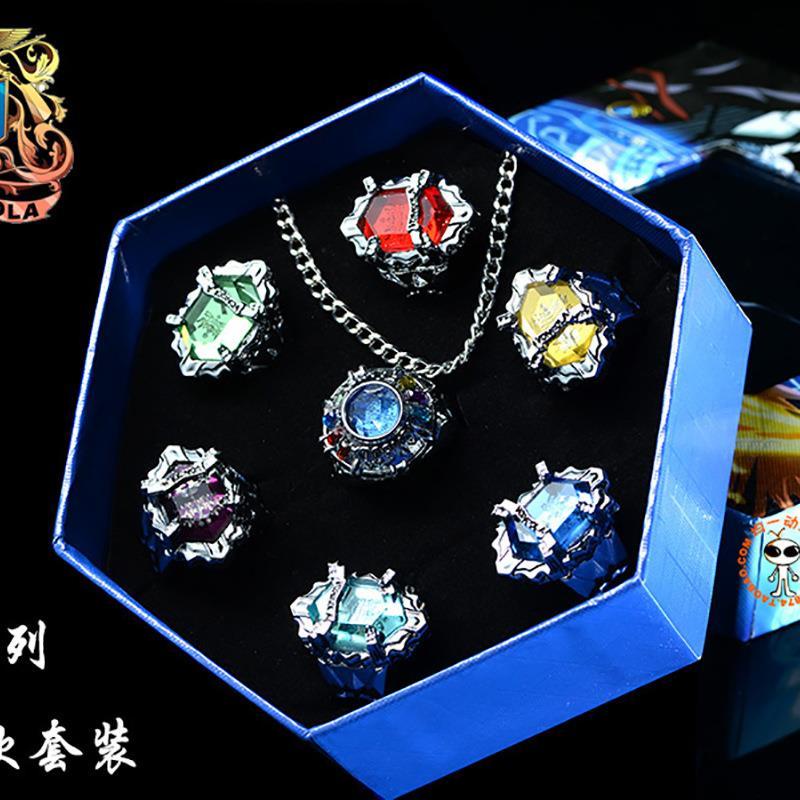 [COD] Bộ Nhẫn Gia Sư Ba Thế Hệ Nhẫn Pengleian Trong Tương Lai Vòng Cổ Đồ Chơi REBORN! Anime Tutor ring set Future chapter three generations of Pengelle