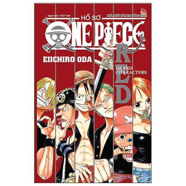 Fahasa - Hồ Sơ One Piece - Red Grand Characters (Tái Bản 2019)