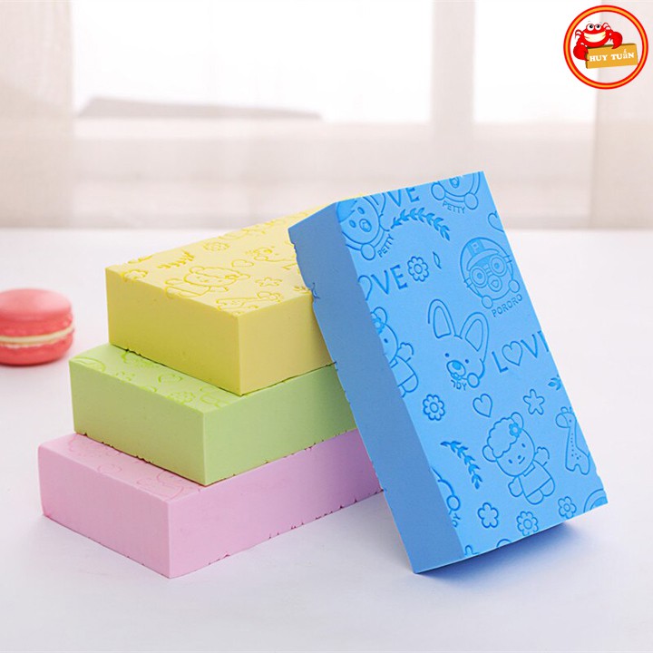 Mút tắm bông tắm kỳ ghét siêu thần thánh siêu sạch siêu bền POPORO - tâm đức