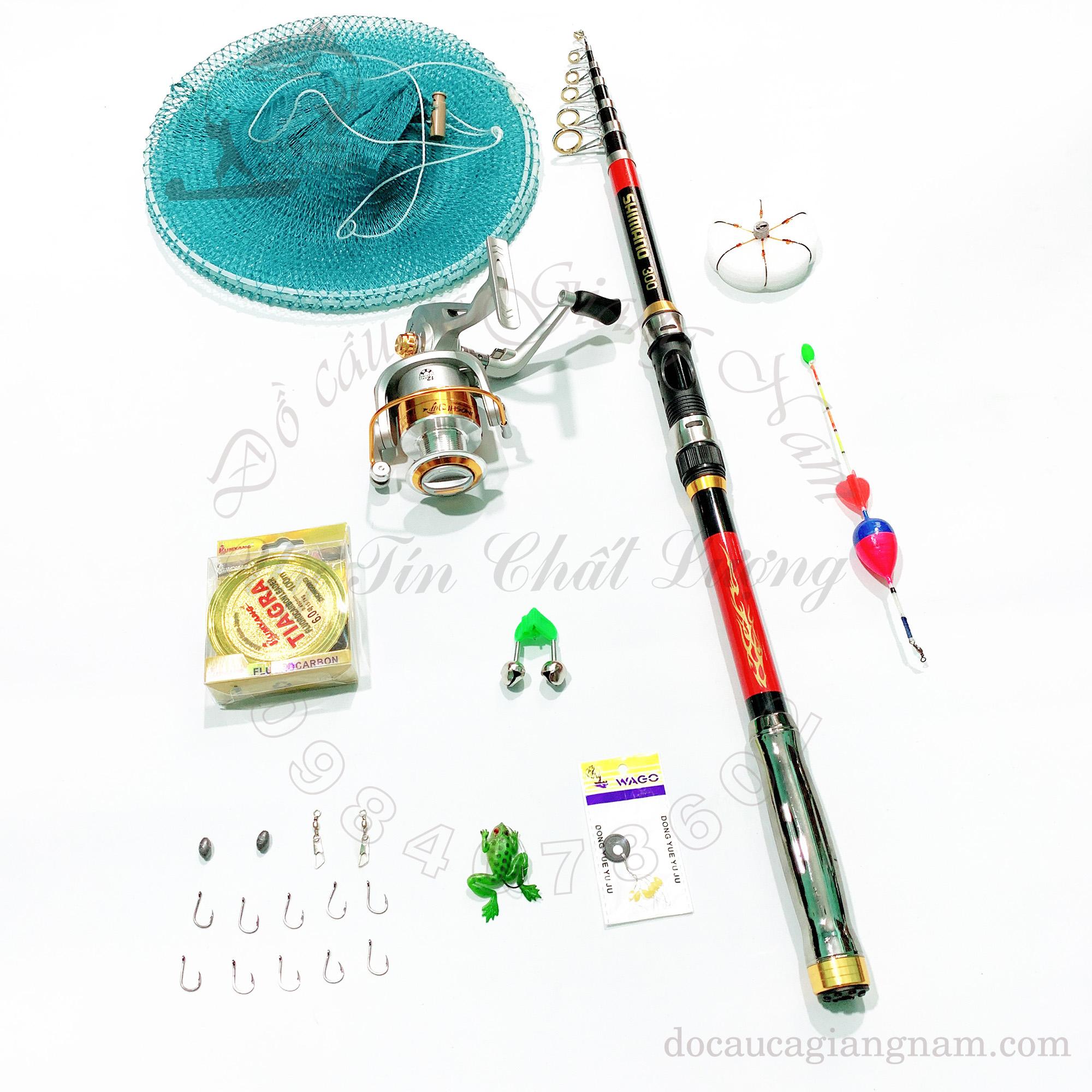 Combo Bộ cần câu shimano - máy câu yumoshi BL ( đồ câu cá Giang Nam ) big sale