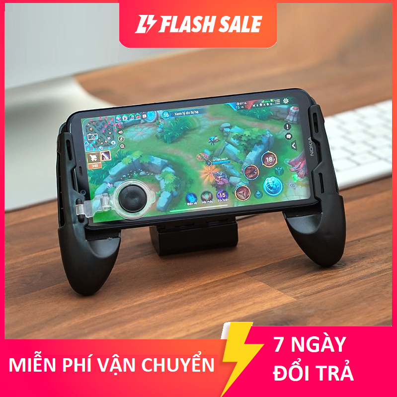 Tay cầm chơi game điện thoại geme freefire chời game pubg tay cầm chơi game liên minh tốc chiến liên quân mobile