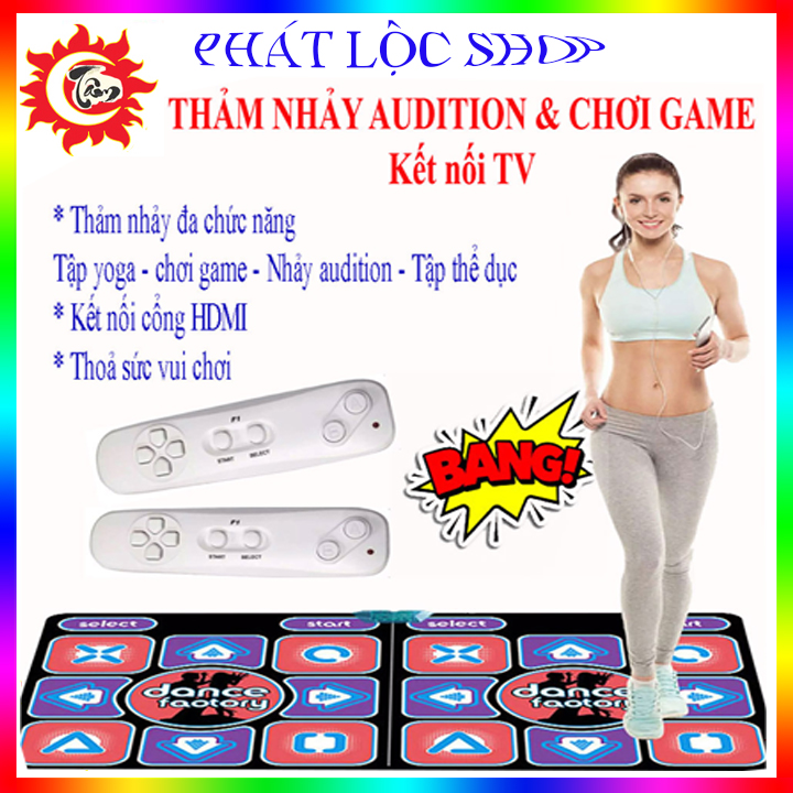 Thảm nhảy audition kết nối tivi,thảm nhảy trò chơi thông minh,thảm chơi game,thảm nhảy đôi