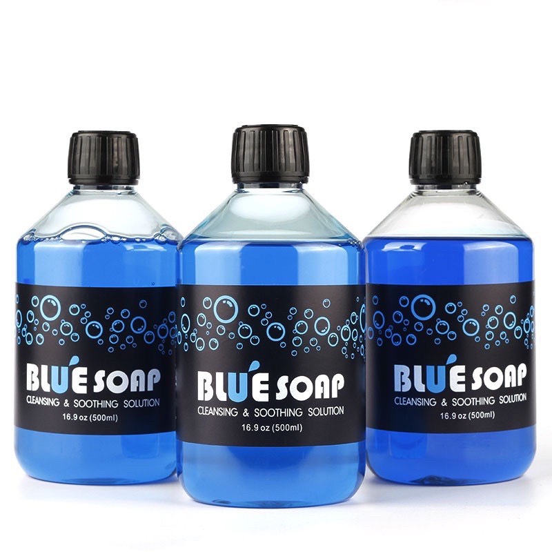 Nước rửa blue soap chuyên dùng vệ sinh hình xăm, hàng chính hãng usa 100%, 500ml