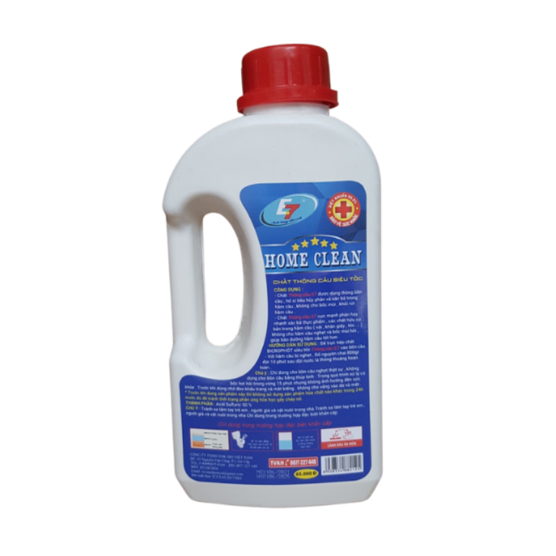 Chất thông tắc bồn cầu wc toilet home clean siêu tốc 800g xử lý 5 phút - chất thông tắc bồn cầu chất home clean lượng cao