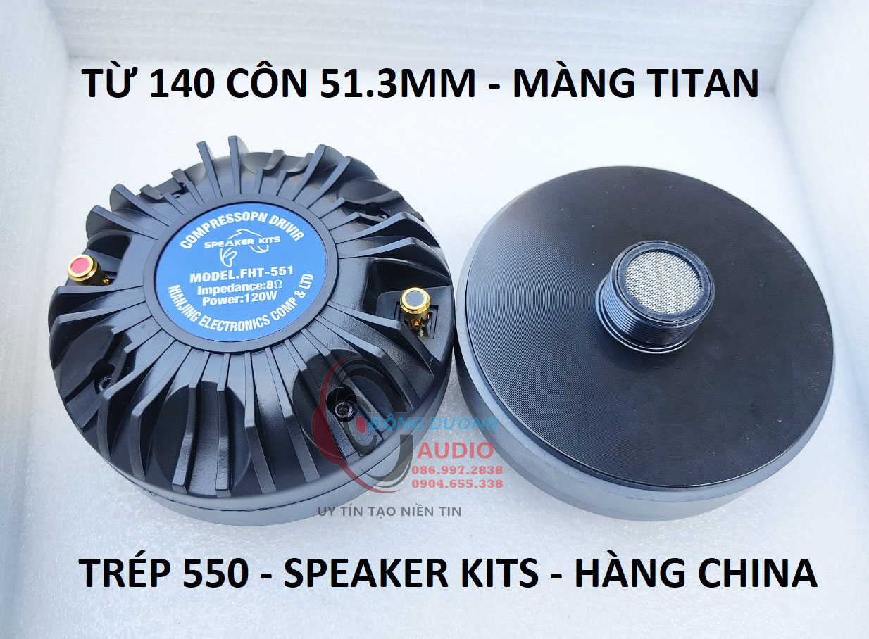 Treble kèn 550 speaker kits -loa trép kèn 550 - loa trép sân khấu - giá một loa