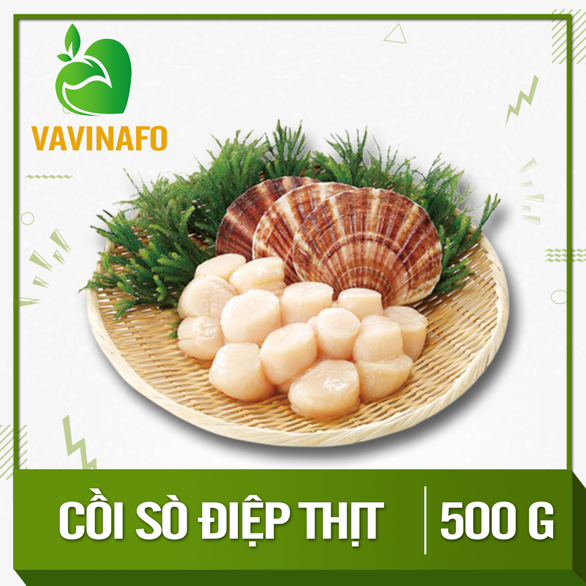 HCM - Cồi sò điệp thịt - Thích hợp với các món nướng, xào, nấu cháo/súp -