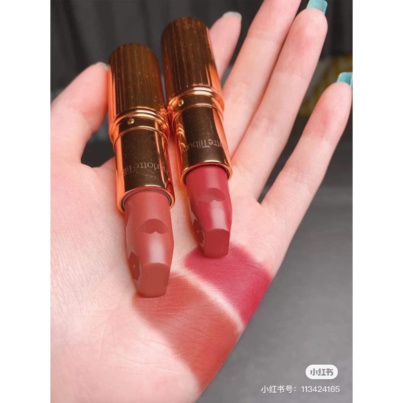 Son charlotte tilbury mẫu mới fullsize tách set